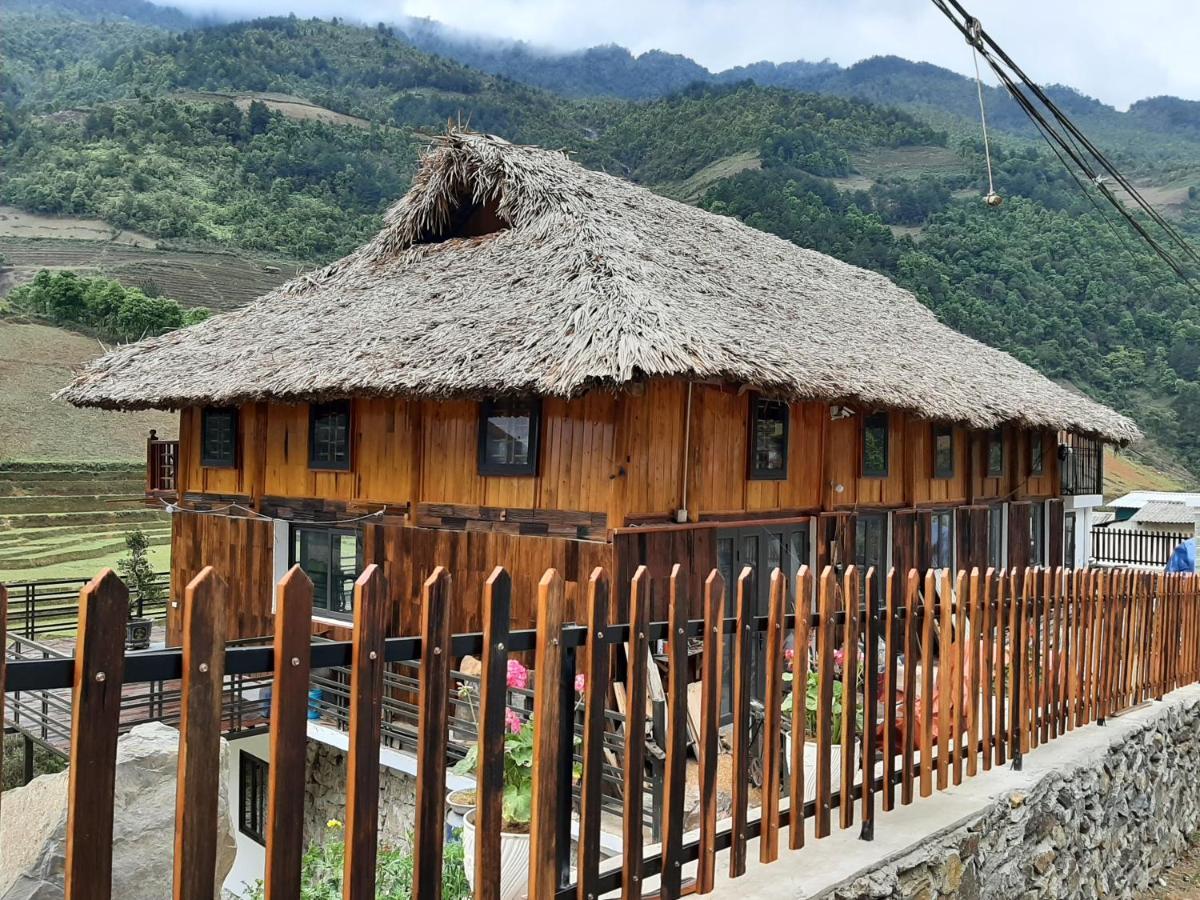 Mu Cang Chai Dong Suoi H'Mong Homestay & Bungalow - Trek & Vegetarian Food מראה חיצוני תמונה