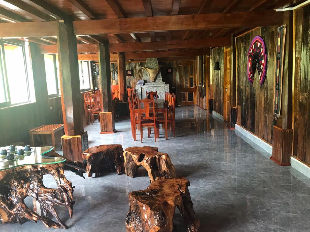 Mu Cang Chai Dong Suoi H'Mong Homestay & Bungalow - Trek & Vegetarian Food מראה חיצוני תמונה