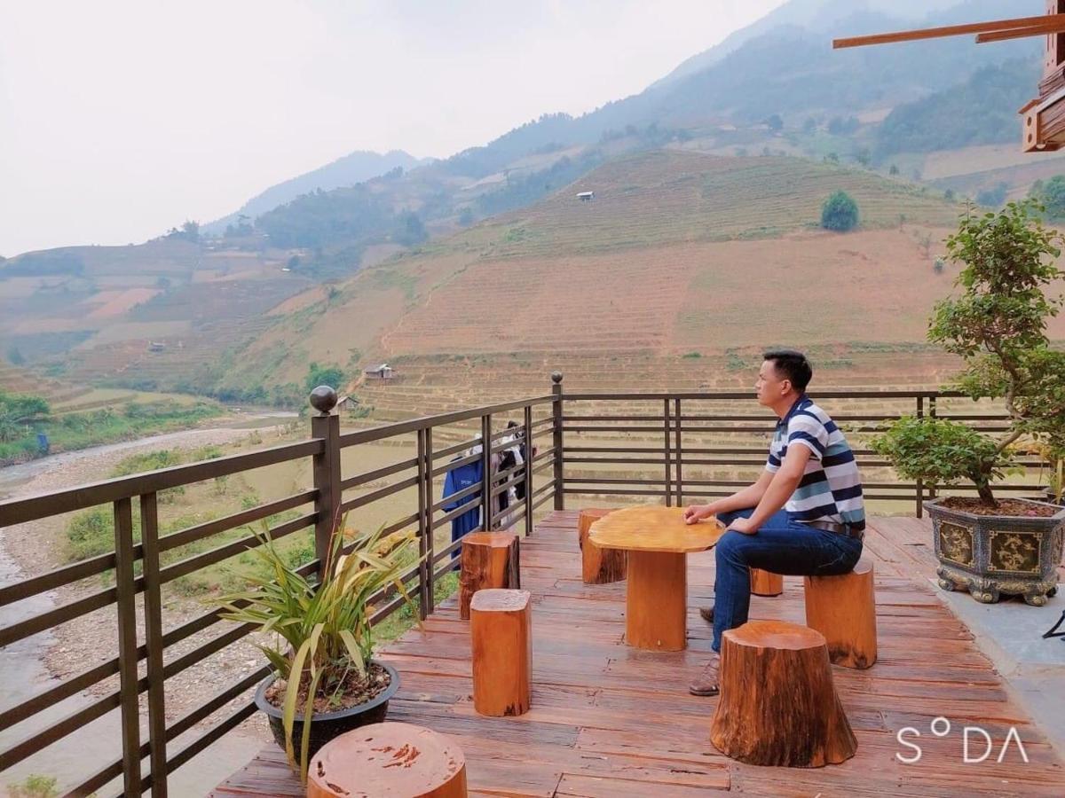 Mu Cang Chai Dong Suoi H'Mong Homestay & Bungalow - Trek & Vegetarian Food מראה חיצוני תמונה