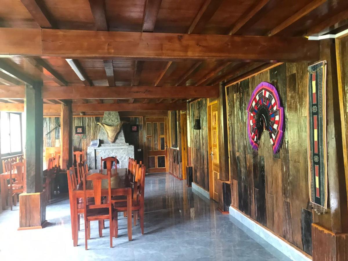 Mu Cang Chai Dong Suoi H'Mong Homestay & Bungalow - Trek & Vegetarian Food מראה חיצוני תמונה