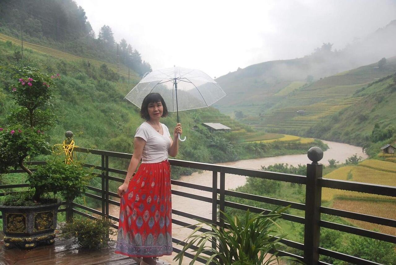Mu Cang Chai Dong Suoi H'Mong Homestay & Bungalow - Trek & Vegetarian Food מראה חיצוני תמונה